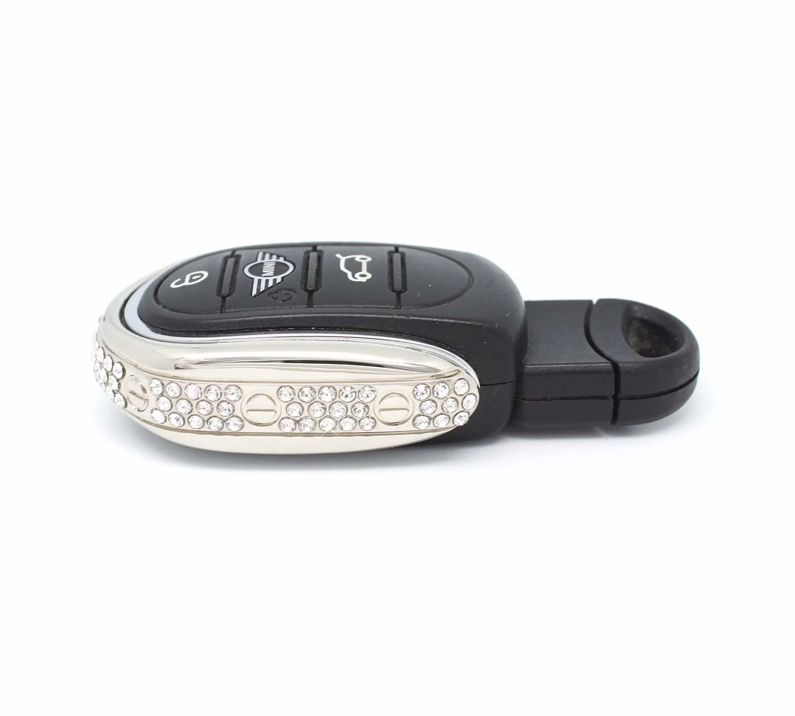 Crystal 💎 Series Alloy Metal Key Fob Case - Image 5