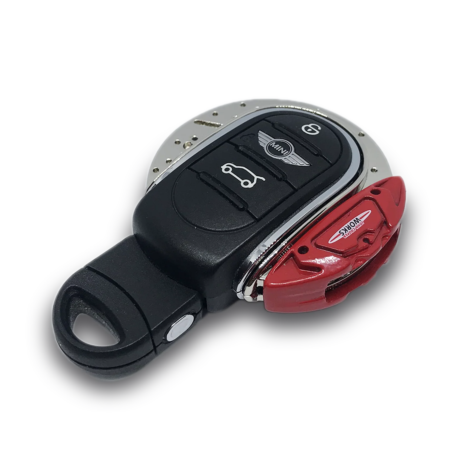 🏎️ JCW Brake Caliper Design Key Fob Case in Alloy Metal - Image 9